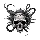 Trap tattoo design idea