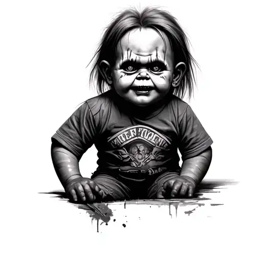 Chucky tattoo design idea