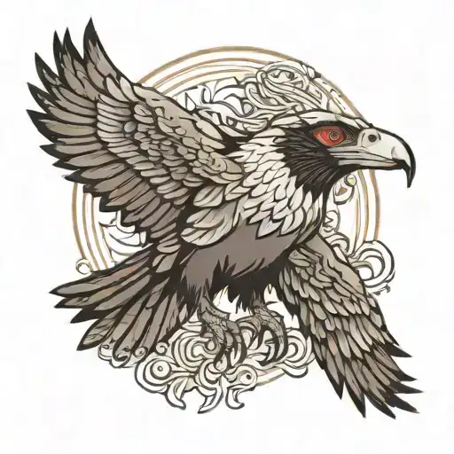 Andean condor tattoo design idea