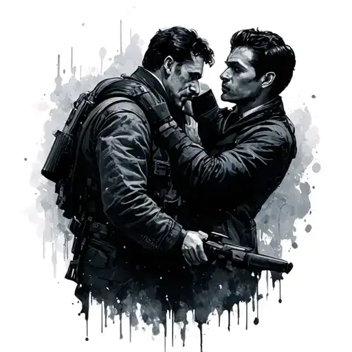 Walter Mitty scene inspired tattoo design idea