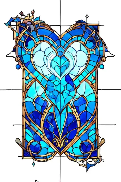 kingdom hearts stained glass flooring tattoo design tattoo design idea