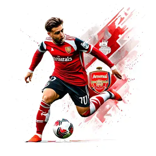 arsenal football club tattoo design idea