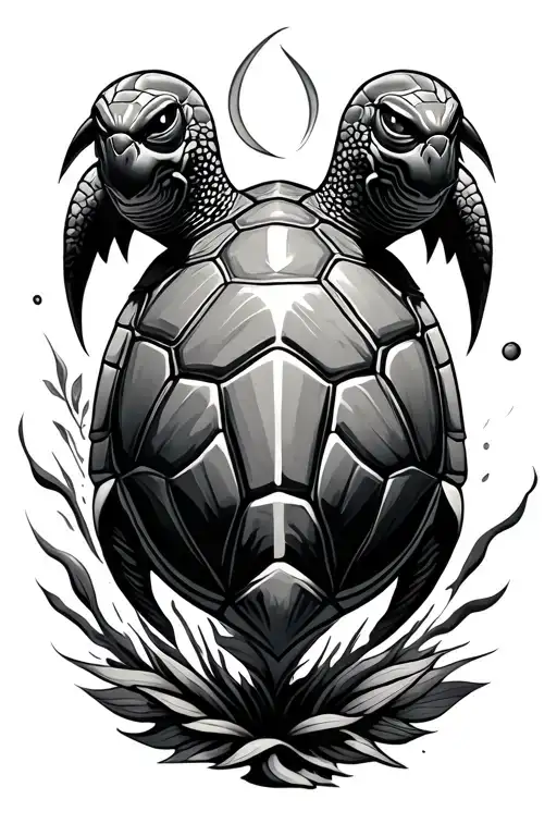 TURTLE tattoo design idea