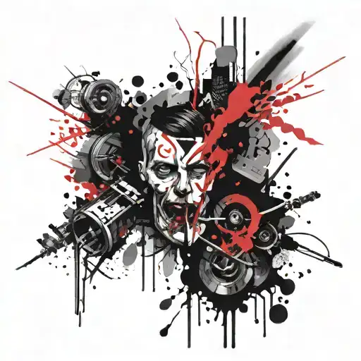 bar Volatile tattoo design idea