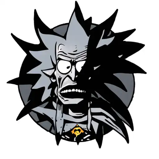 rick sanchez tattoo design idea