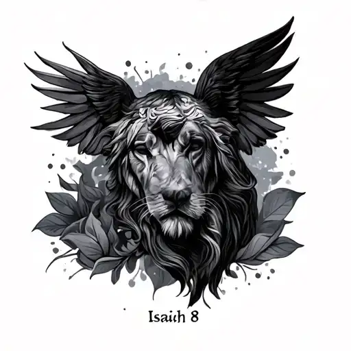 Isaiah 6:8 tattoo design idea