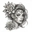 Adriana tattoo design idea