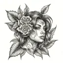 Adriana tattoo design idea