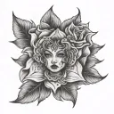 Adriana tattoo design idea
