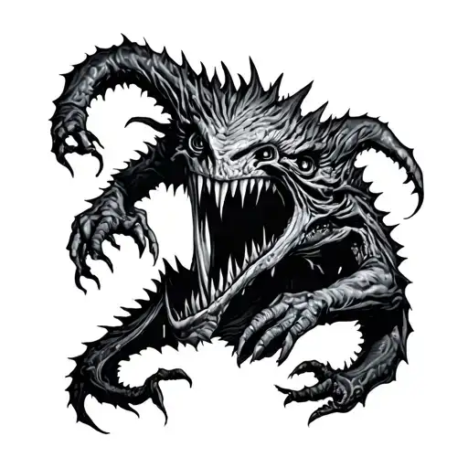 Guillermo del Toro Monster tattoo design idea