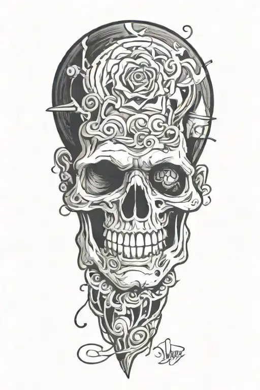 in memory of my father  tattoo design idea