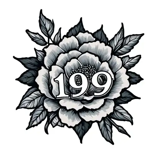 1991 special date tattoo tattoo design idea
