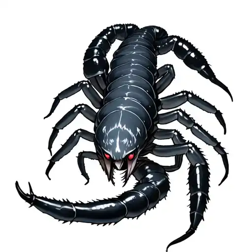 Ken kaneki centipede tattoo design idea