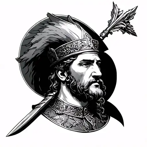 St Florian tattoo design idea