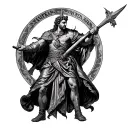 St Florian tattoo design idea