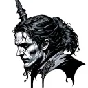 vampire Diaries Hunter mark merged tattoo design idea