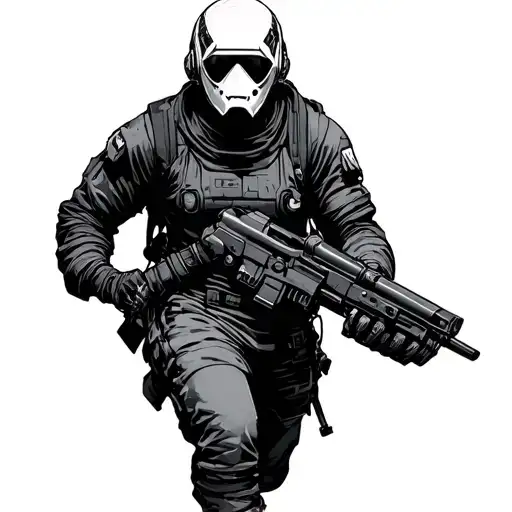 Cyberpunk Edgerunner tattoo design idea