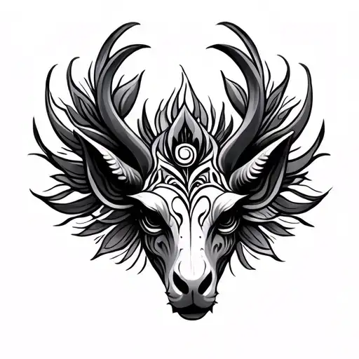 Alebrije tattoo design idea