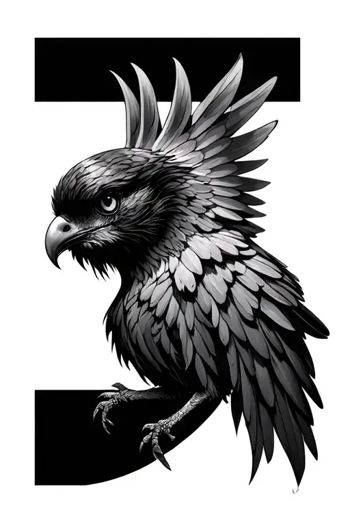 Anglewings with  brenda tattoo design idea