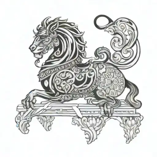Persia tattoo design idea