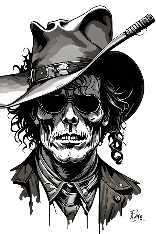 athur morgen red dead redemption 2 tattoo design idea