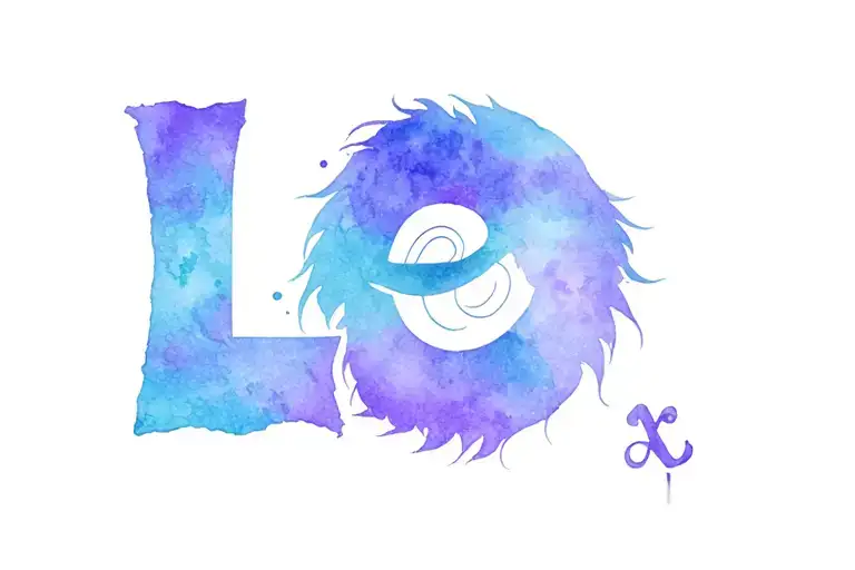 Anagram of Leo tattoo design idea