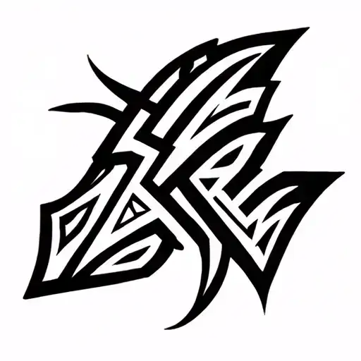 Arrowhead tattoo design idea