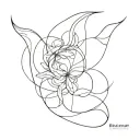 Blackout tattoo tattoo design idea