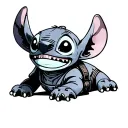 Stitch starwars tattoo design idea