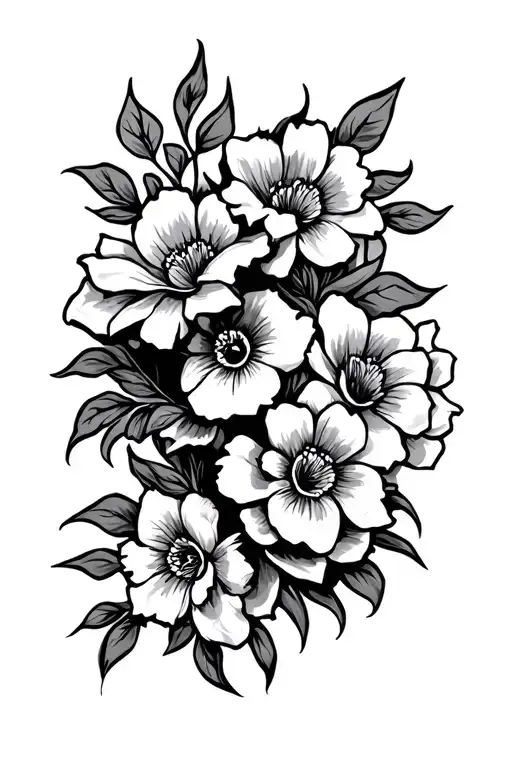 1968, 1966, 2007 tattoo design idea