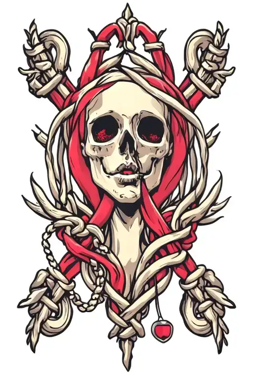 chastity sissy bondage slave symbol tattoo design idea