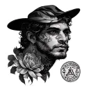 Felix Tate tattoo design idea