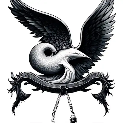 Aquarius And Libra tattoo design idea