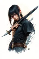 Sword art online tattoo design idea