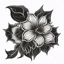 memory mom tribute tattoo design idea