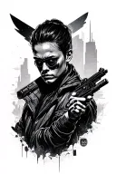 Blade Runner tattoo design idea