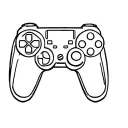 video game controller tattoo design idea