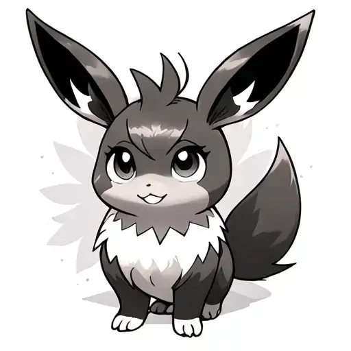 Eevee tattoo design idea