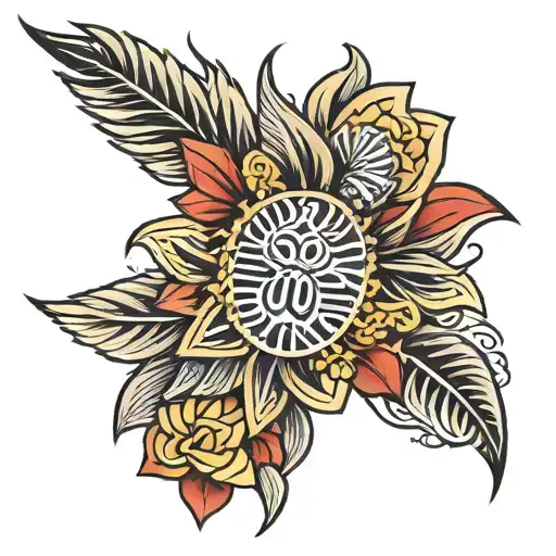 Philippine star 3 stripe forearm tattoo tattoo design idea