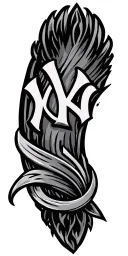 yankee symbol tattoo design idea