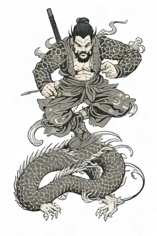 Invincible Maneō tattoo design idea