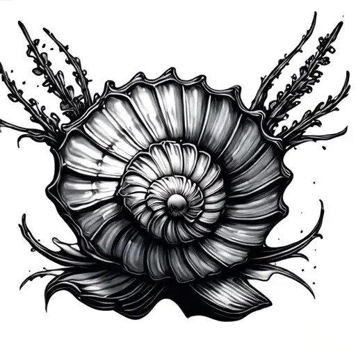Camino Shell tattoo design idea