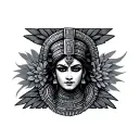 mayan tattoo design idea