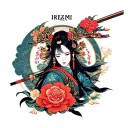 Tekkadan Logo tattoo design idea