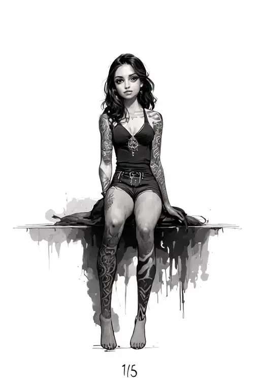 chloe 15/5/2009, Xander 17/12/2015 tattoo design idea