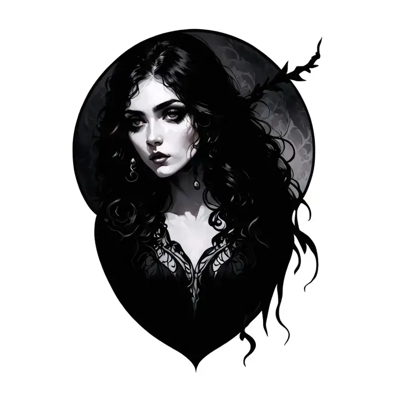 Dark Romance zade tattoo design idea