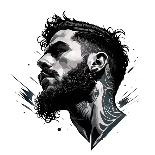 Overthinker men's tattoos tattoo design idea