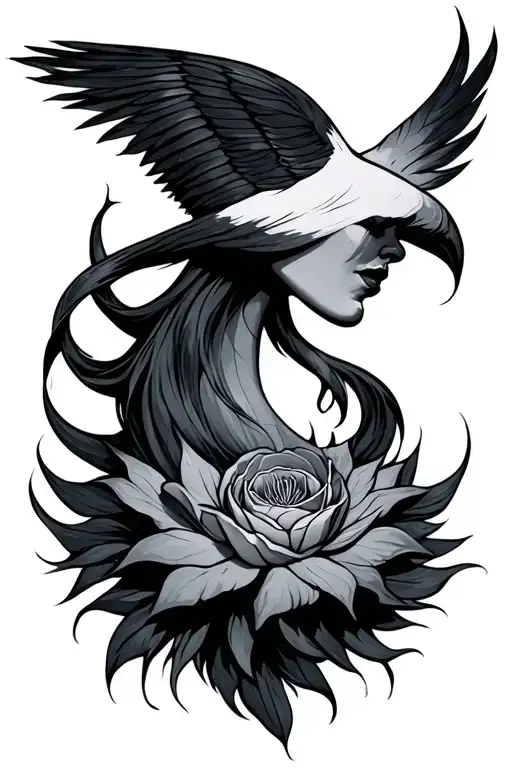 healer tattoo design idea