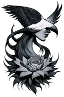 healer tattoo design idea