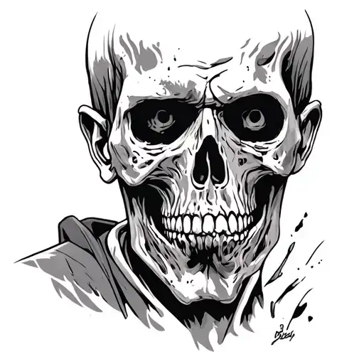 The Walking Dead tattoo design idea